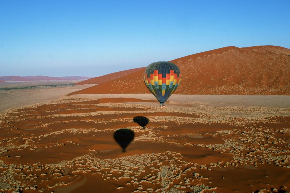 Safari en montgolfière au lever du soleil en Namibie - Cap au Sud de la Namibie
