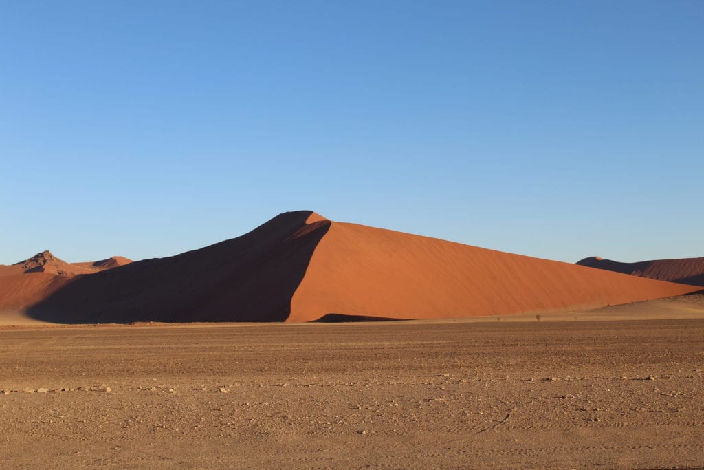 Sossusvlei-duinen in Namibië