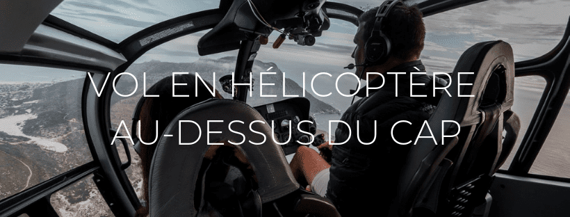 Header de l'article "Vol en Hélicoptère au-dessus du Cap"