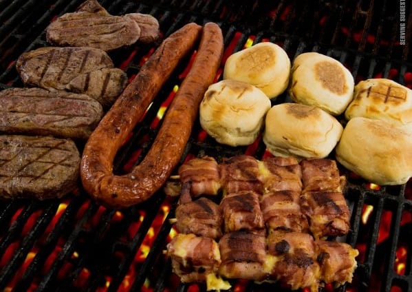 Een traditionele Braai, een specialiteit uit de Zuid-Afrikaanse keuken.