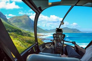 We tested it: a helicopter flight over Cape Town