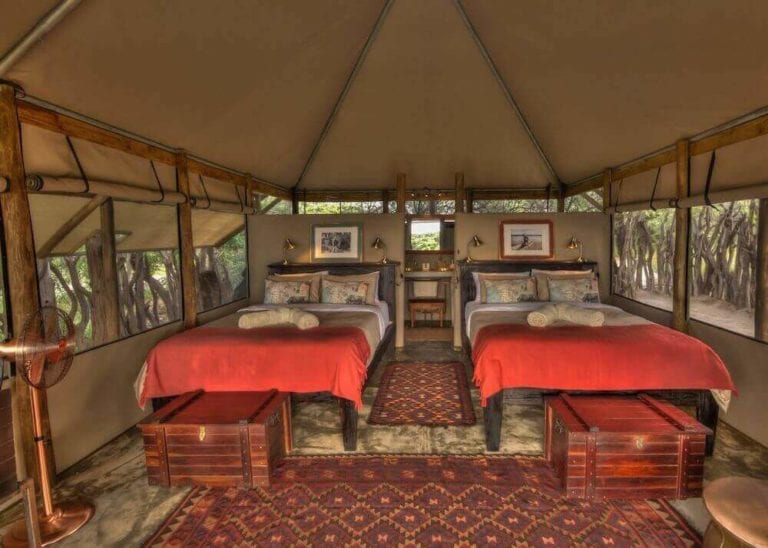 Tente safari Out of Africa - Voyage safari au Botswana en famille - SATravellers