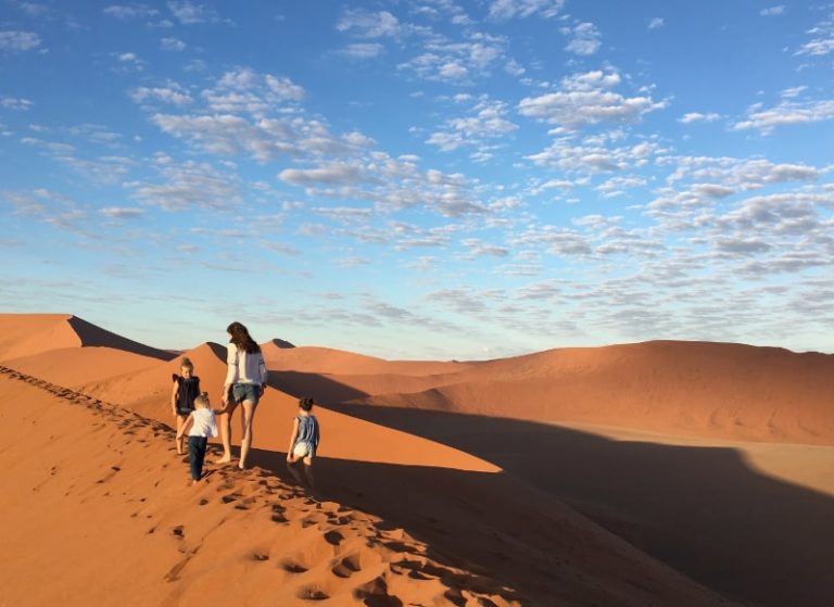 Les dunes de Sossusvlei en famille